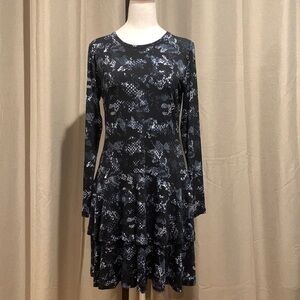 NWOT - MICHEAL Micheal Kors Reptile Layered Dress Size Medium